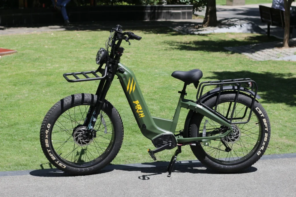 Discover the Power and Versatility of the Birch Grolar Dual Motor Electric Fat Tire Hunting Bike